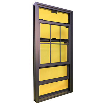 Custom Windows Aluminum Alloy Doors and Sound Proof Glass for Double Layer Windows