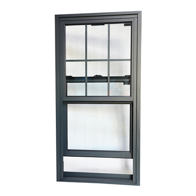Upgrade to 1 Unit American Style 48 by 36 Single Dou Aluminum Windows with Grill Design