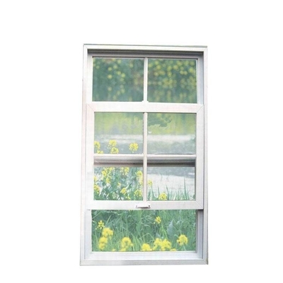 Soundproof Function Good Hanging Curtain Type Double Hung Aluminum Window Sliding Up