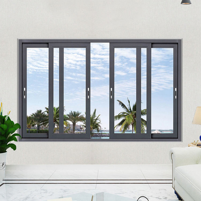 Small Mosquito Net Sliding Glass Window 2023 in Customized Colors and Aluminum Alloy