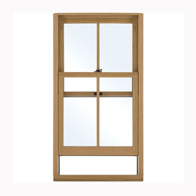 Energy Top Single Hung Sash Aluminum Windows in Customized Colors for Performance