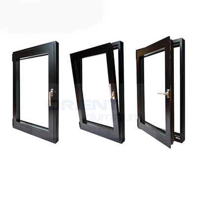 Modern House Decoration Impact Windows with Qualified Hardware and Hanging Curtain Type