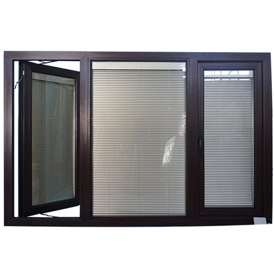 Oversized Windows Triple Awning Window with Modern Design Style and Heat Insulation