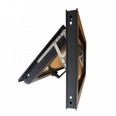 Oversized Windows Triple Awning Window with Modern Design Style and Heat Insulation