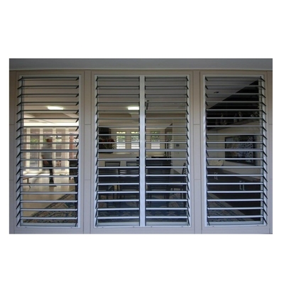 Customized Colors Steel Profile For Window Grill Design And Gate Aluminum Shutters
