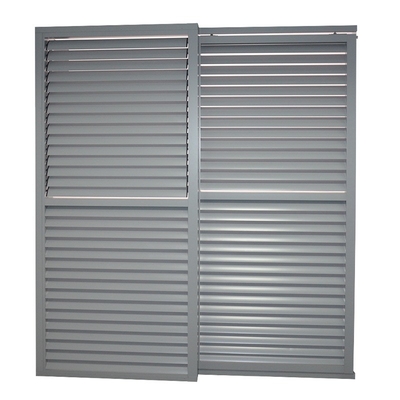 Customized Colors Steel Profile For Window Grill Design And Gate Aluminum Shutters