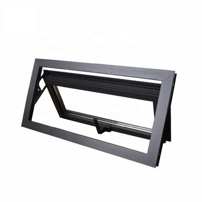 Stained Glass Type Awning Custom Picture Windows with Modern Aluminum Alloy Frame