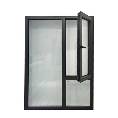 Chinese Top Hardware Double Casement Windows for Horizontal Opening Pattern at Prices