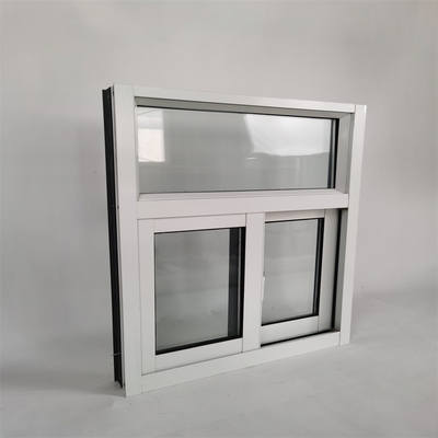 Modern Aluminum Sliding Window with Heat Insulation Function and Hanging Curtain Type