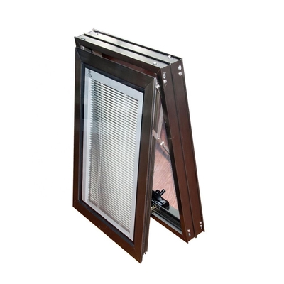 Thermally Broken Steel Windows for Grade Customized Colors Burglar Bars Aluminium Windows