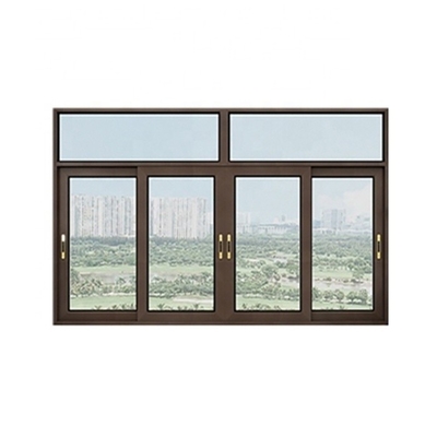 Hanging Curtain Type Aluminum Sliding Window for House Hotel Office and Building