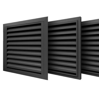 Latest Shutter Louver Design Custom Windows with Aluminum Alloy and Customized Colors