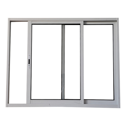 2023 Aluminum Sliding Window with High Security System Lock and Hanging Curtain Type