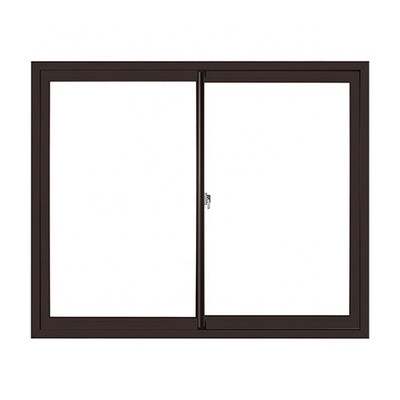 2023 Aluminum Sliding Window with High Security System Lock and Hanging Curtain Type
