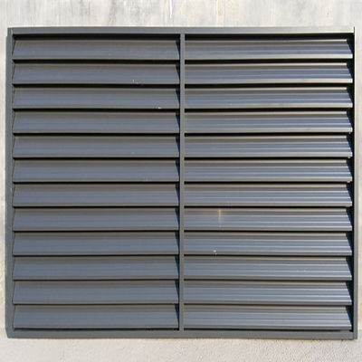 Horizontal Opening Pattern Steel Windows for Customized Colors in Homes and Factories