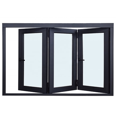 1.2mm/1.4/1.6/1.8/2.0mm Aluminum Frame Top Stacking Glass Door for Heat Insulation