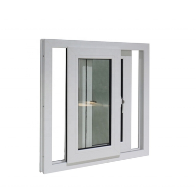 Curtain Type Hanging 2023 Modern Design Pvc Sliding Window for Home Doors and Windows