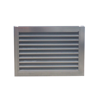 Hurricane Outdoor Metal Jalousie Exterior Aluminum Window with Built-in Shutters Security