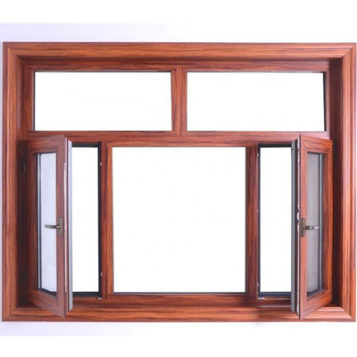 Aluminum Alloy Triple Pane Casement Windows and Doors with Built-in Security Mesh
