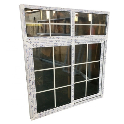 Modern Design Sliding Window Pvc Black Pvc Windows And Doors with Customized Size