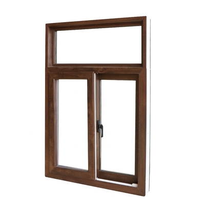 Horizontal Opening Pattern Hurricane Impact Upward Sliding Window Pvc with Customized Colors
