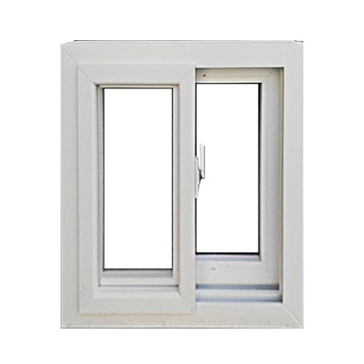 Horizontal Opening Pattern Hurricane Impact Upward Sliding Window Pvc with Customized Colors
