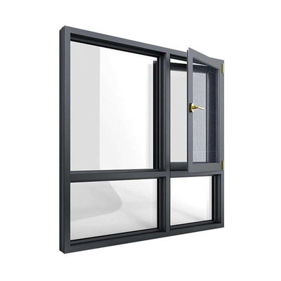 Aluminum Profile Villa Home Soundproof Casement Windows with Heat Insulation Advantage