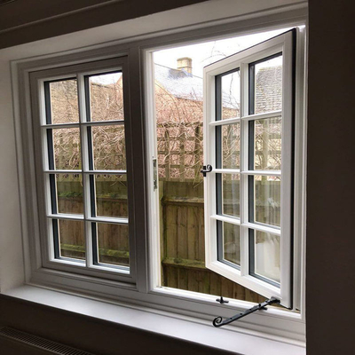 Aluminum Profile Villa Home Soundproof Casement Windows with Heat Insulation Advantage