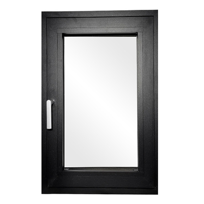 FiberGlass Screen Netting Upvc Casement Window with Roller Shutter in Customized Colors