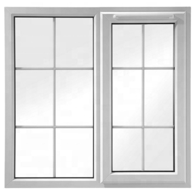 2023 Top Goods Upvc Casement Windows With Roller Shutter For Hurricane Impact And Oem