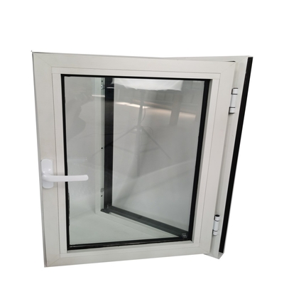 Aluminum Soundproof Casement Window for Workshop and Customers' Requirements at Affordable