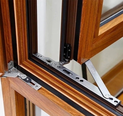 Chinese Top Workshop Aluminum Casement Window for Energy-Saving and Soundproof Homes