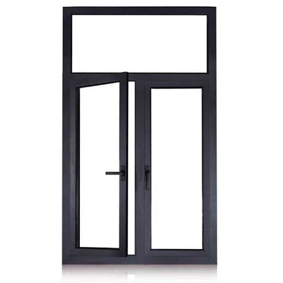 Double Class Unbreakable Aluminum Clad Windows in 110mm Customized Size with FiberGlass