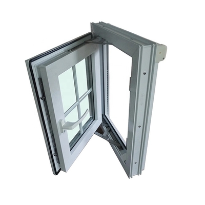 Insulated Glass Top Hung Upvc Casement Windows Sliding Casement Door for Modern Home