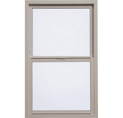 Low-e Glass Vinyl Windows Clear Color Single Hung Window for Home Doors and Windows OEM
