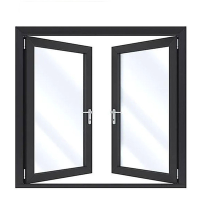 Customized Colors Double Layer Aluminum Casement Window for Australia Standard Home