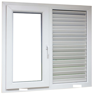 Customized Colors Double Layer Aluminum Casement Window for Australia Standard Home