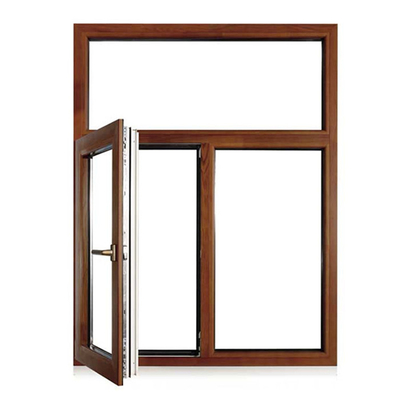 Customized Colors Double Layer Aluminum Casement Window for Australia Standard Home