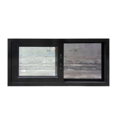 Electric Aluminum Tilt Turn Window Up Down Sliding With Blinds in Customized Colors