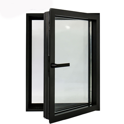 180 Degree Opening Aluminum Alloy Glass Folding Window Workshop Construction Design
