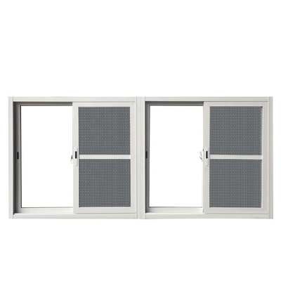 Modern Design Sliding Aluminum Windows with Hurricane Impact and Customized Colors