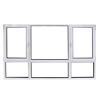 Single Glass Type Double Glazed Aluminum Casement Window Dog Door for Chinese Top Hardware