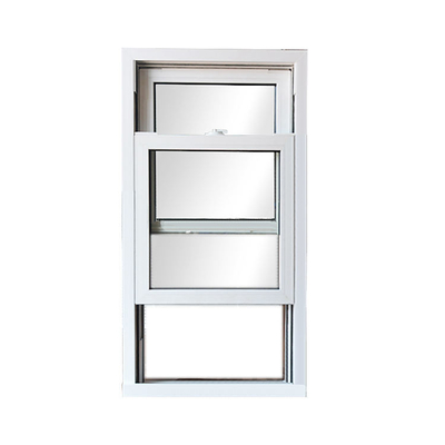 Upvc Window Vinyl Single Hung Vinyl Replacement Windows with Heat Insulation Advantage