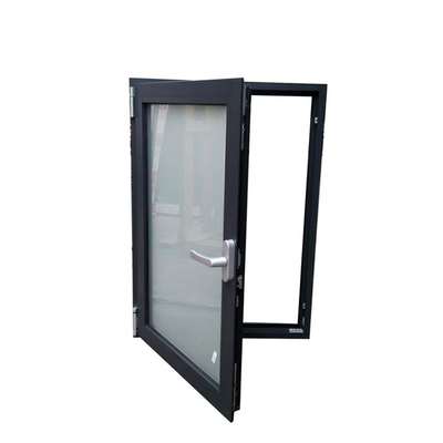Aluminum Casement Windows for Houses in French Customized and Horizontal Open Type