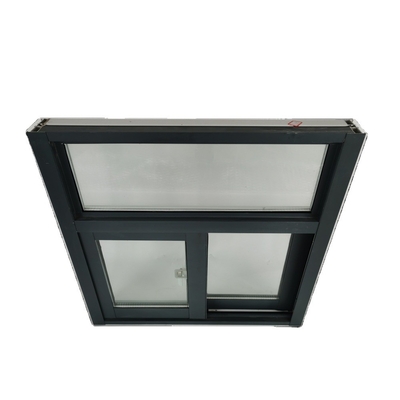 Sliding Double Glazed Window for Office Building Design Aluminium Slider Window and Door
