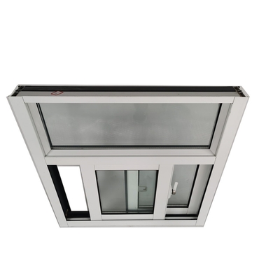 Magnetic Screen Aluminum Glass Sliding Windows with Sliding Opening and Security Grill