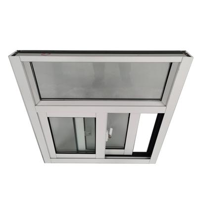 Magnetic Screen Aluminum Glass Sliding Windows with Sliding Opening and Security Grill
