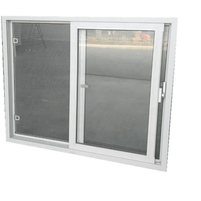 Horizontal Opening Pattern Pvc Sliding Window for Waterproof and Hanging Curtain Type