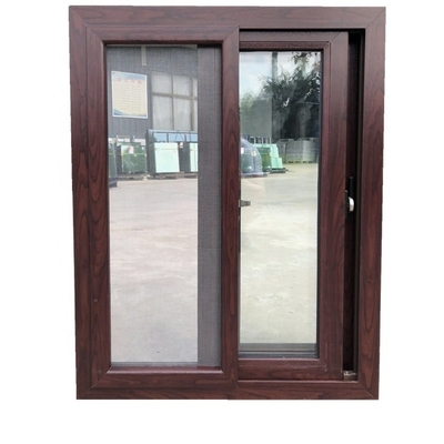 Horizontal Opening Pattern Pvc Sliding Window for Waterproof and Hanging Curtain Type