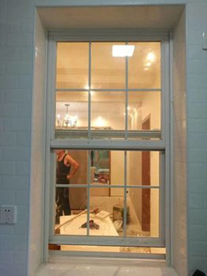 Chinese Top Hardware Hung Vinyl Upvc Single Hung Window Double Hung Black Vinyl Window
